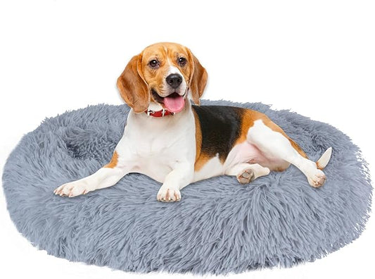 Calming Dog Bed for Small Medium Large Dogs (36 x 36 Inch,
