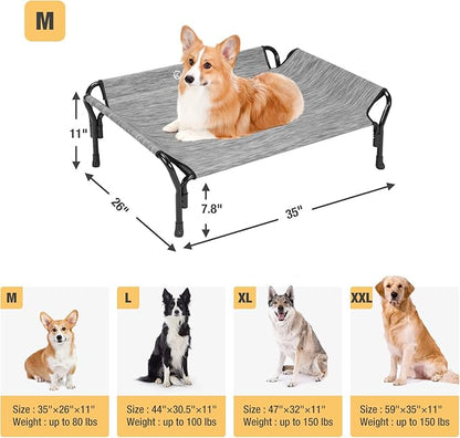 Veehoo Cooling Raised Dog Bed