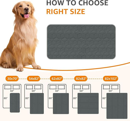 LOOBANI Waterproof Dog Blanket: 2 Pack Washable Pet