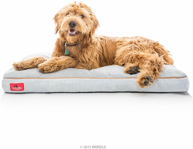 BRINDLE Stone Shredded Memory Foam Pet Bed