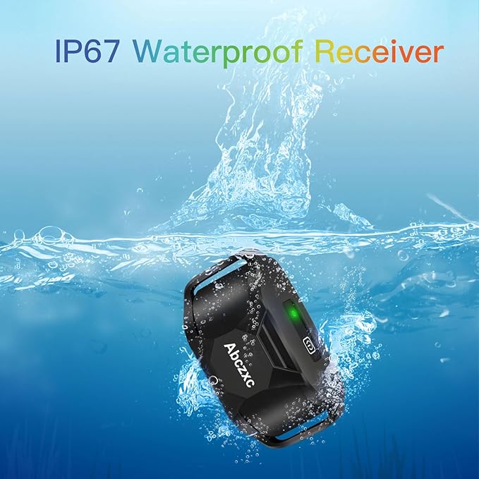 Dog Training Collar with Remote 1200ft Control Range 5-120 lbs IP67 Waterproof (1-8) Shock (1-16) Vibration (1-99) Modes