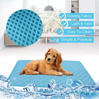 Dog Cooling Mat Summer Pet Cooling Mat Ice