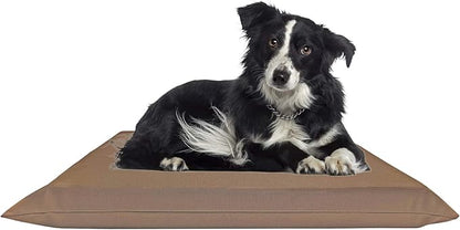 Waterproof Soft and Durable Brown Elastic Machine-Washable Large Size Dog Bed Cover (48"x29")