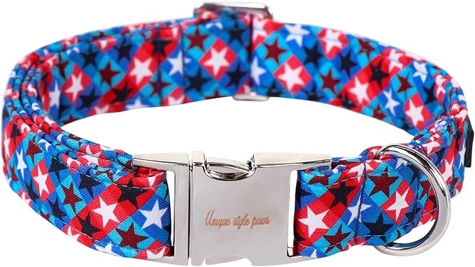 Patriotic Dog Collar 4th of