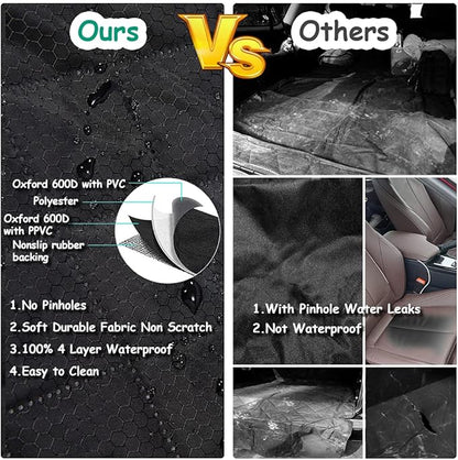 Dog Car Seat Cover for Back Seat Cover