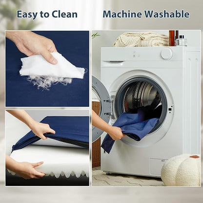 RRPETHOME Waterproof Outdoor Dog Beds Large Sized Dog