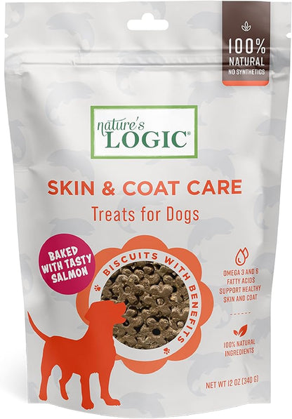 Nature's Logic Biscuits with Benefits Skin and Coat 12oz