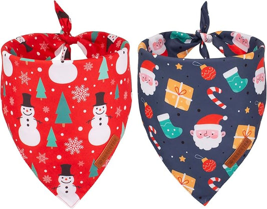 ADOGGYGO Christmas Dog Bandana
