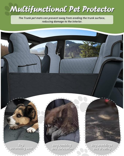 Tesla Model Y Dog Seat Cover for Back Seat 2024 2023 2022 2021 2020,Waterproof Scratch