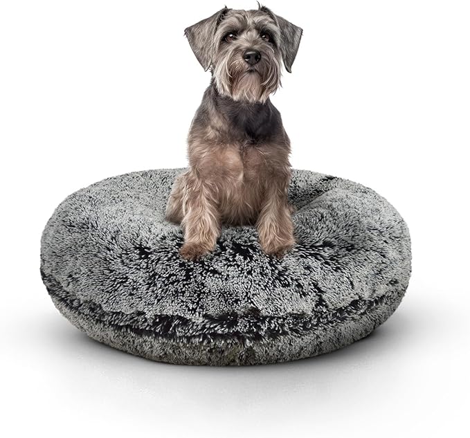 Bessie and Barnie Bagel Donut Dog Bed