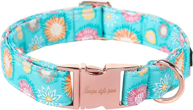 Sunflower Summer Dog Collar