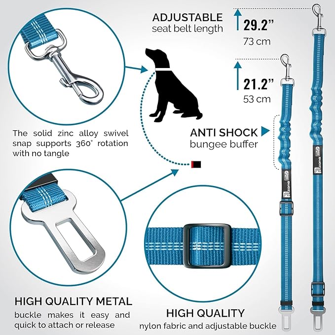 Best Dog Supplies Dog Car Seat Belt