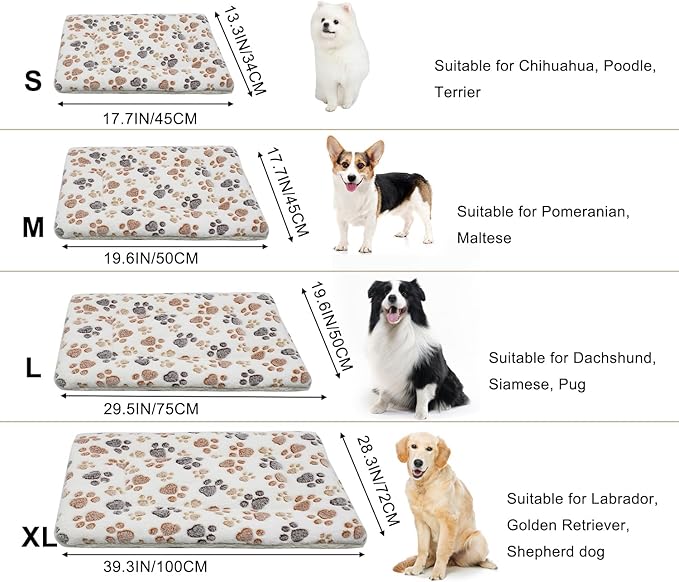 Cat Dog Bed Mat & Blanket