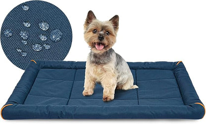 Miguel Oxford 900D Outdoor Waterproof Dog Bed for Metal Dog Crates Water-Resistant All Weather Pet Mat Durable Easy Wipe Clean Travel Indoor Outdoor Puppy Cat Crate Bed 24inch