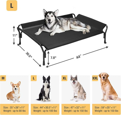 Veehoo Cooling Elevated Dog Bed