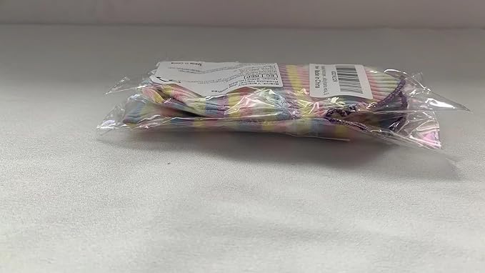 Small Medium Dog Clothes Rainbow Striped Dog Shirts Stretchable Long Sleeve Cat T-Shirt Pet Outfits for Chihuahua Yorkie Teddy (Purple Edge, Small)