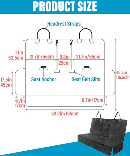 Dog Car Seat Cover
