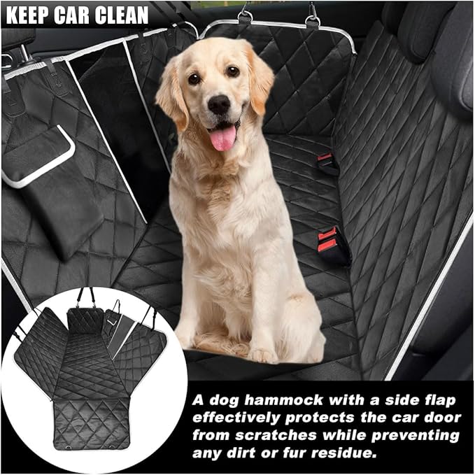 Dog Car Seat Cover 600D Reliable 1)