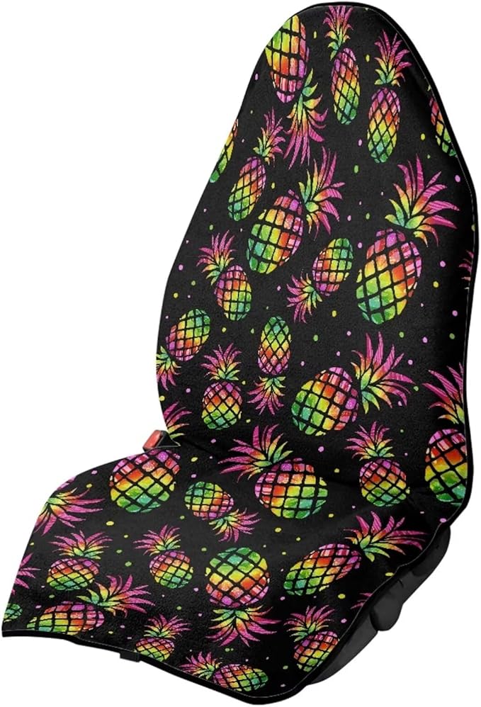 Yewattles Pineapple Pattern Waterproof Car Interior Accessories
