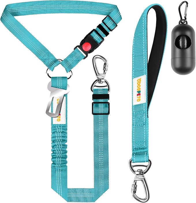 Dog Seat Belt Harness for Car 15 Inch