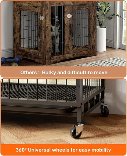Dog Crate Furniture 38.6 Inch