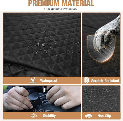 Lekereise Truck Dog Seat Cover Back Seat