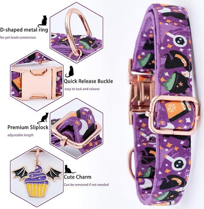 Faygarsle Stylish Bow Tie Dog Collar for Small