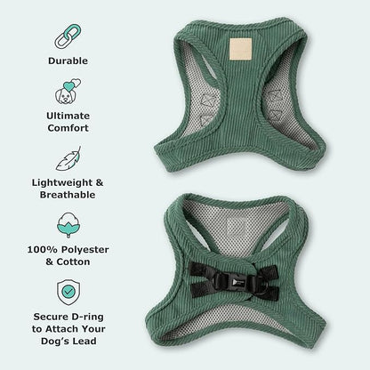 FuzzYard Life Corduroy Step in Dog Harness