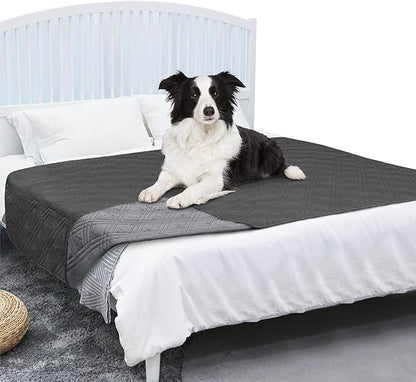 PetAmi Waterproof Couch Cover for Dogs 68x82 Gray