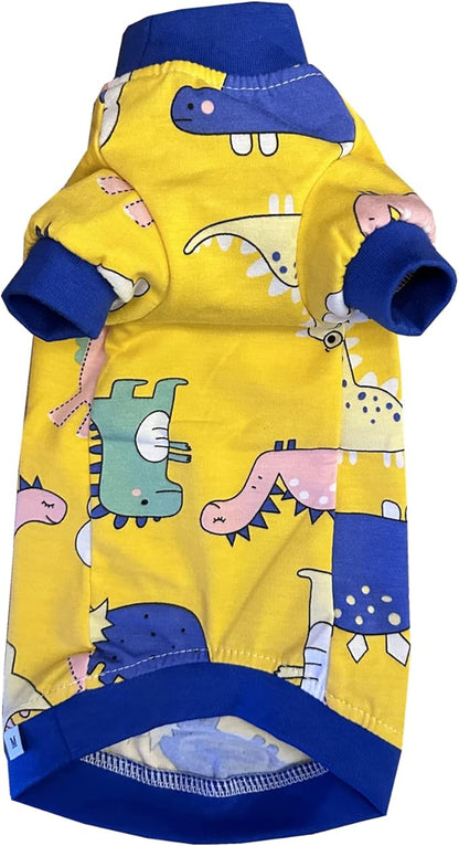 Sphynx Hairless Cat Cute Summer Cotton T-Shirts Pet Clothes (10-12 lbs))