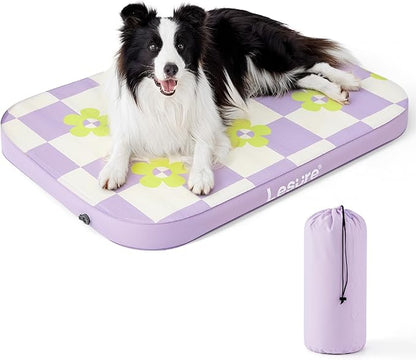 Lesure Inflatable Waterproof Dog Bed for Large Dogs 3 Inch