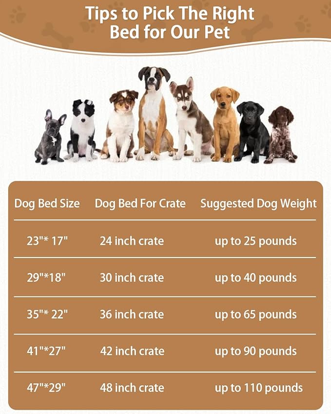 Dog Crate Pad Ultra Soft Dog Bed Mat Washable Pet Kennel Bed with Non-Slip Bottom Fluffy Plush Sleeping Mat for Large Medium Small Dogs 35 x 22 Inch,Light