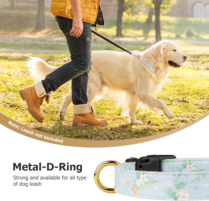 Cotton Handmade Dog Collar Cute and Distinctive Patterns