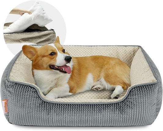 Miguel Removable Washable Dog Bed for Medium Dog Easy Clean 30 Inch