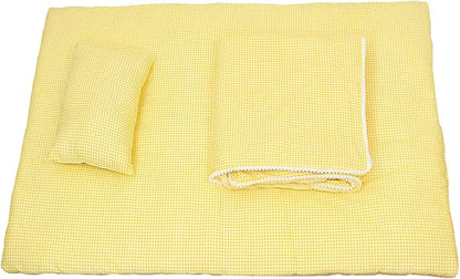 Dog Bed with Blanket Cat Pillow Cozy Puppy Sleeping Bed Washable Pet Supplies for Medium Puppy Kitten