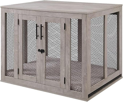 unipaws Large Dog Crate Furniture 70 lbs