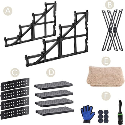 Topmart Dog Stairs&Steps for Small Dogs & Cats 4 Tiers