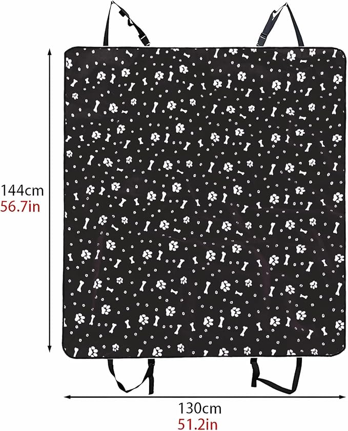 Dog Car Seat Cover for Back Seat