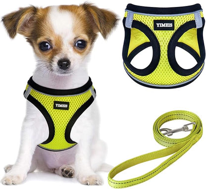 YIMEIS Dog Harness and Leash Set 1)