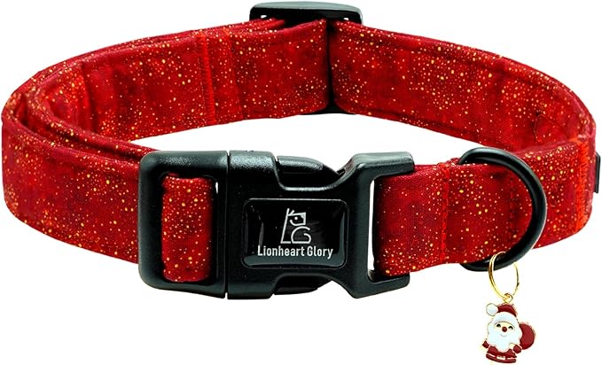 Lionheart glory Christmas Dog Collar