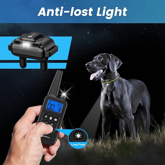 Dog Training Collar with Remote 2600Ft Remote