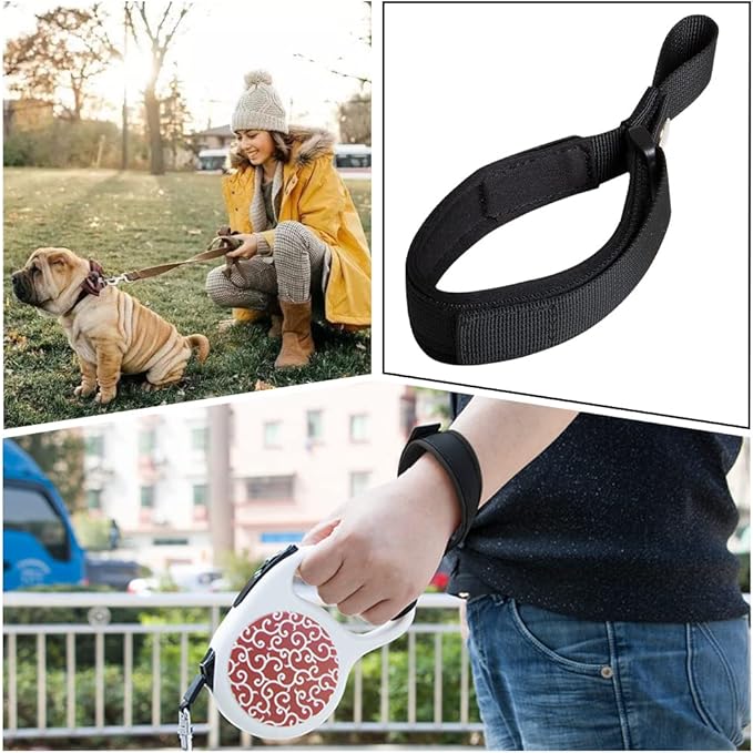 Dog Seat Belt Dog Wrist Safety Strap Retractable Hands Free Wrist Strap for Medium to Large Dogs