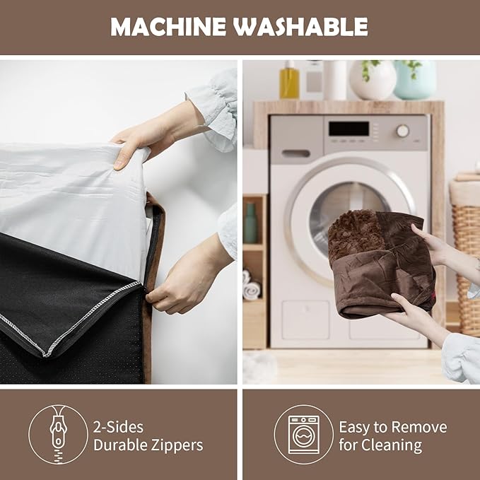 Large Dog Bed 4-Sides Removable