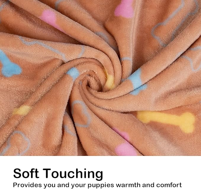 Dono 1 Pack 3 Dog Blankets for Small Dogs