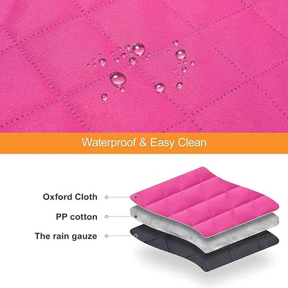 GXT Dog Back Seat Cover Protector for Cars SUV and Trucks with Mesh Window