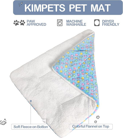 Soft Flannel Thickened Pet Soft Fleece Pad Pet (20.5 * 16in Medium)