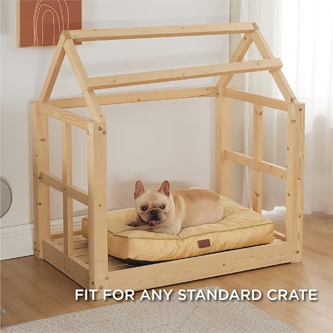 Bedsure Waterproof Dog Beds for Meidum Dogs 4 inch 50lbs Medium