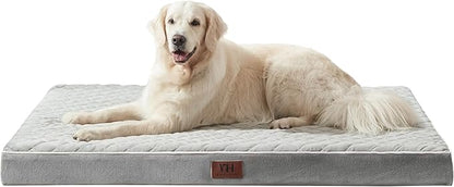 Orthopedic Dog Beds for Large Dogs with Removable Washable Cover 54 inch,