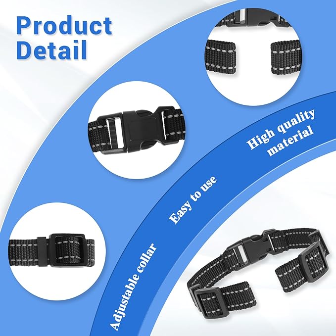 Reflective Collar Replacement Strap (2cm Wide)