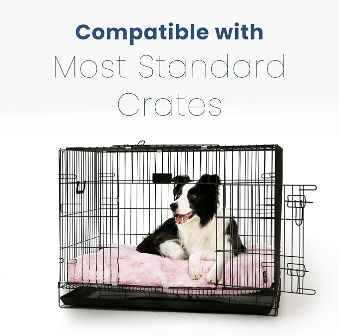 Washable Dog Bed Deluxe Breeds.29 * 20",Pink